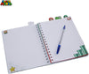 Libreta Super Mario con divisiones