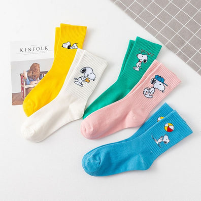Medias Snoopy Colores