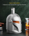 Set Whiskera y Vasos Mandalorian Star Wars