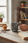 Taza con cuharita Jack Skeleton Nightmare Before Christmas