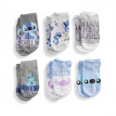 Set 5 pares de medias Stitch