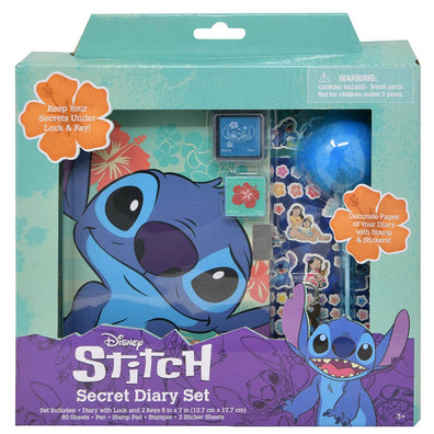 Set con Diario Secreto Stitch con llave