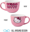 Taza Grande con  Hello Kitty y lunares, 24 onzas