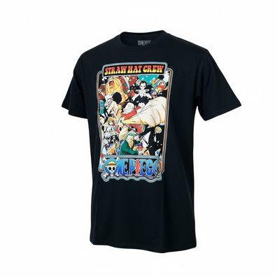 Franela Sueter Tshirt One Piece Negro