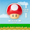 Lampara Hongo Super Mario Bros Mushroom