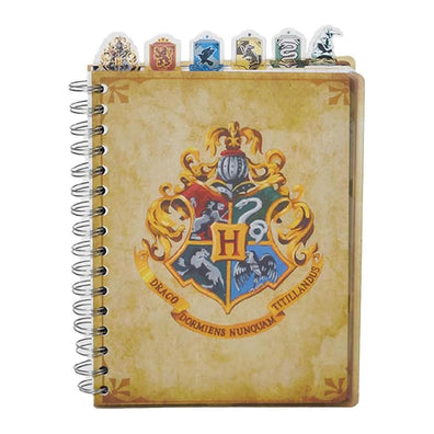 Libreta Harry Potter Hogwarts Casas y Sombrero Seleccionador
