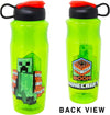 Botella de Agua Minecraft 30oz Verde Creeper