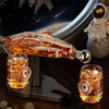 Set Whiskera y Vasos Nave Star Wars