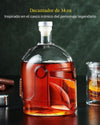 Set Whiskera y Vasos Mandalorian Star Wars Cristal