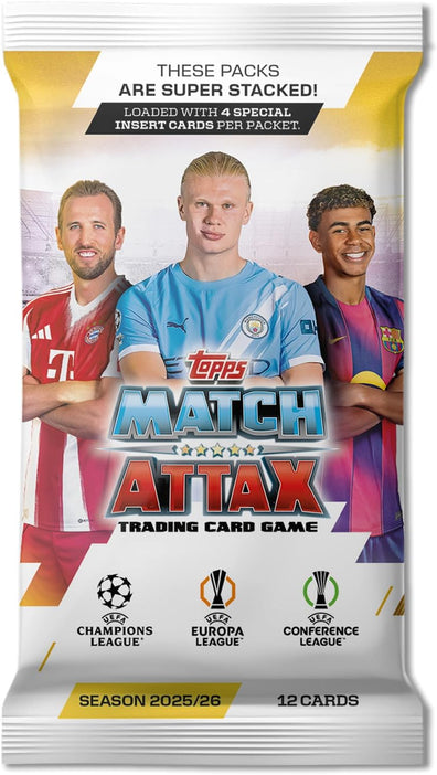 Cartas Coleccionables Match Attax 2025/26 Football