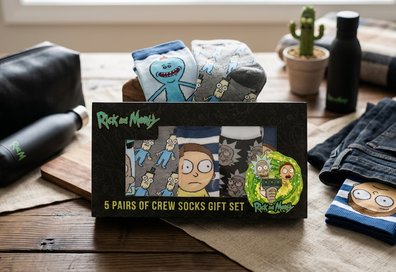 Set de 5 pares de medias Rick and Morty