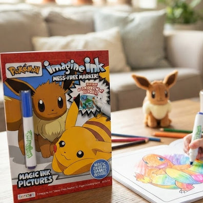 Libreta de Colorear Pokemon Imagine Ink