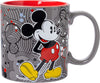 Taza Mickey Mouse Gris