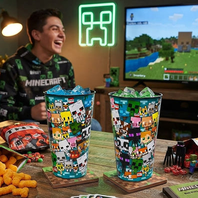 Vaso Minecraft Mini Personajes