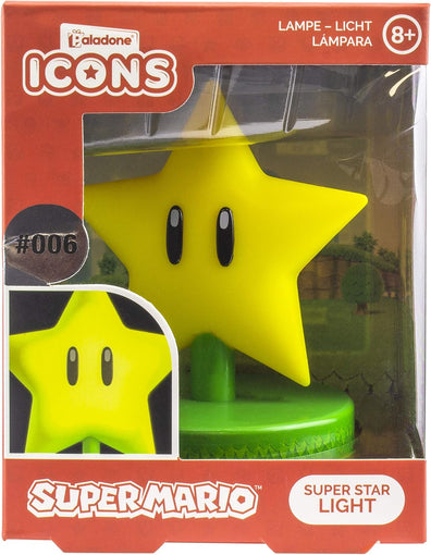 Lampara Icon Super Mario Bros Estrella