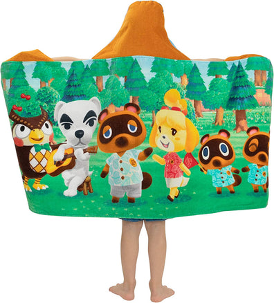 Toalla con capucha Animal Crossing