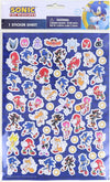 Hoja de Sticker 3D Sonic