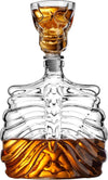 Botella Licorera Whiskera Calavera