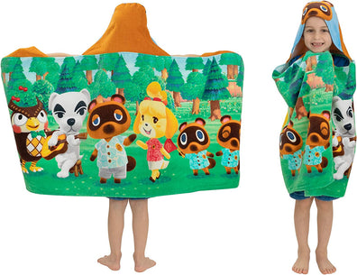 Toalla con capucha Animal Crossing