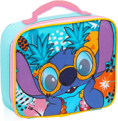 Lonchera Stitch con Lentes Tropical