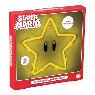 Lampara Led Estrella Super Mario