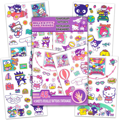 Tatuajes temporales Hello Kitty and Friends