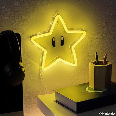 Lampara Led Estrella Super Mario