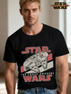 Franela, Tshirt, Sueter  Star Wars  dry fit Millenium Falcon