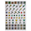 Stickers Minecraft 300 Stickers con Stickers Puffy
