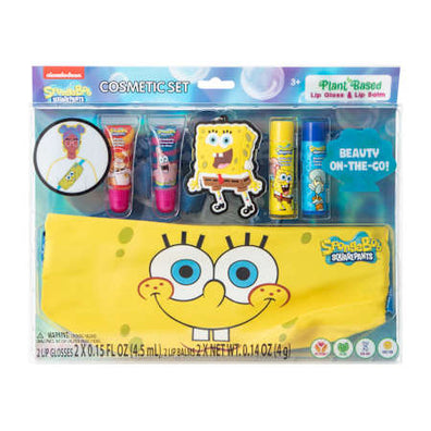 Set Cosmetico Bob Esponja con llavero