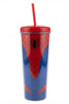 Vaso con Tapa y Carrizo Spider-man