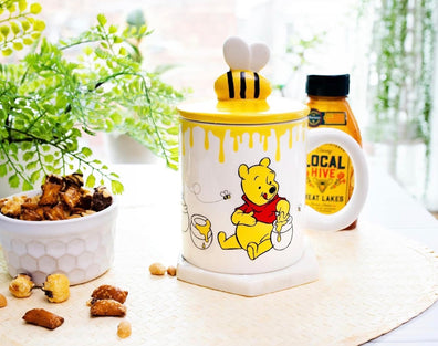 Taza con tapa Winnie Pooh
