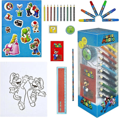 Estuche articulos escolaresregreso a clases Super Mario Bros