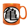 Taza con posavaso Dragon Ball Kame  Simbolo