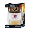 Taza alta para cafe con tapa One Piece