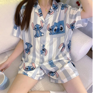 Conjunto Pijama de short  Stitch