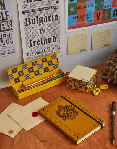 Libreta o Cuaderno Hogwarts y Casas Harry Potter