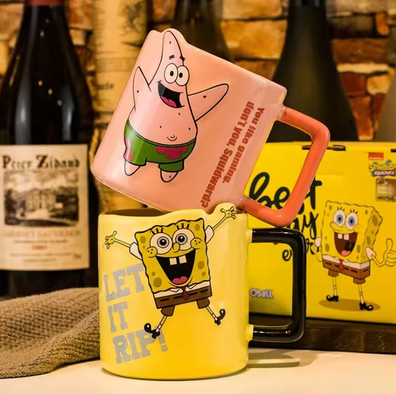 Taza  Bob Esponja y patricio