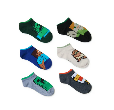 Medias Minecraft 6 pack