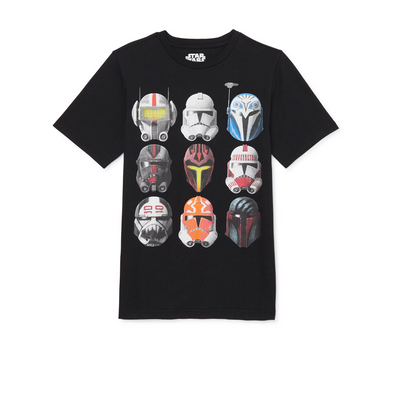 Sueter , Franela , tshirt Star Wars Clone Cascos Para niños