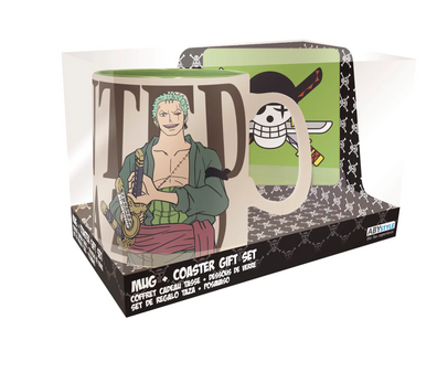 Set taza mas posavaso  One Piece Zoro
