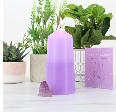 Vela de Cristal - Energía Positiva