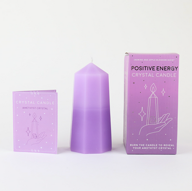 Vela de Cristal - Energía Positiva