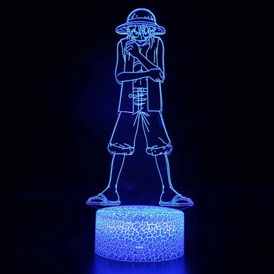 Lampara One Piece 3D Luffy