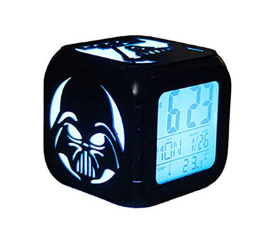 Relojes despetadores Star wars Con Luz