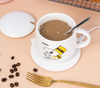 Set Taza con tapa, cucharita y calentador Snoopy