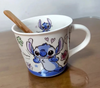 taza con cucharita Stitch