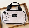 Bolso, Neceser, cosmetiquera Snoopy blanco