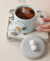 Taza Snoopy Con tapa de silicona