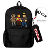 Bolso Backpack Morral Roblox con cartuchera